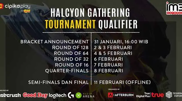 Update terbaru Jadwal Vainglory #Halcyongathering 2.0 Online Qualifier