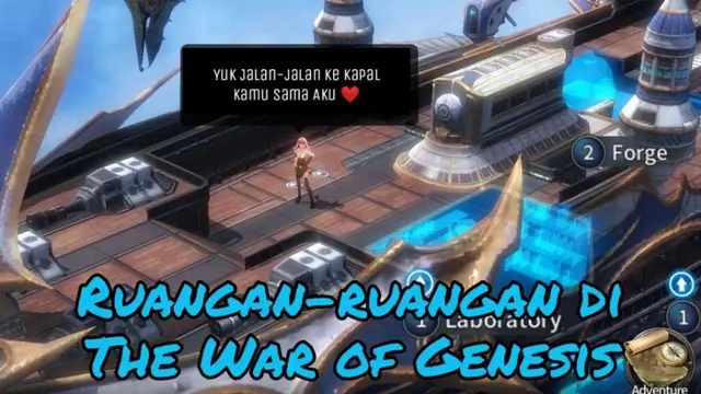 Tutorial Ruangan Kapal The War of Genesis Part 1