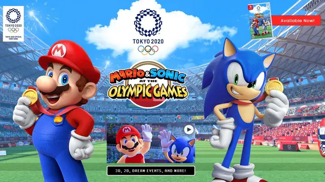 Mario & Sonic At The Olympic Games Tokyo 2020 Akhirnya Release!