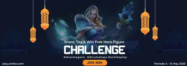 Giveaway berhadiah Action Figure Dota2, Overwatch dan Final Fantasy