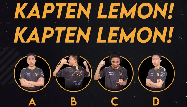 RRQ Lemon Memang Ajaib, Mobile Legends Siapkan 4 Pose Battle Emote RRQ Lemon