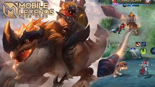 Barats, Tank Baru MLBB Dengan Dinosaurus Peliharaannya