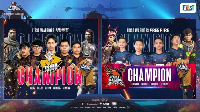 First Media Merangkum Seri Turnamen eSports Terbesar 2021 Grand Final First Warriors - Ultimate Battle Championship