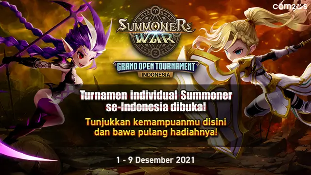 4 Summoner siap melaju ke Summoners War Indonesia Grand Open Tournament 2021!