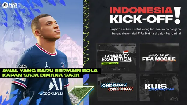 Rangkaian Event Pembuka Musim yang ditunggu komunitas, FIFA Mobile Indonesia Kick-Off!