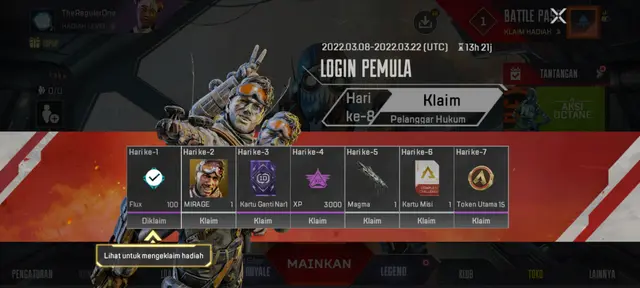 Perilisan Terbatas Apex Legends™ Mobile Telah Resmi Dimulai di Indonesia