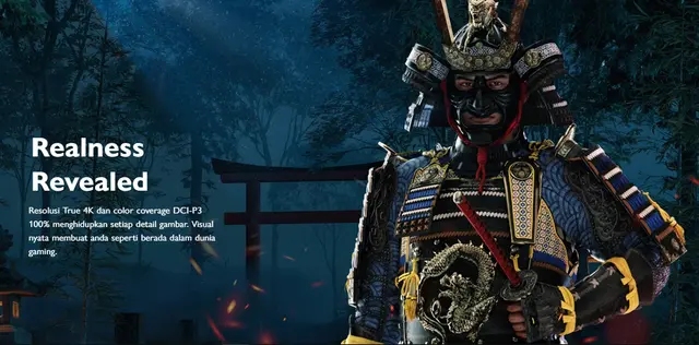 Proyektor Gaming 4LED 4K HDR Pertama Dunia untuk Open-World Games Ultra Realistis cuma dari BenQ