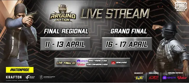 Jalan Menuju Pro Terbuka! Saksikan Grand Final Ultimate Arena PUBGM Around Nation di Nimo TV dan Vidio.com!