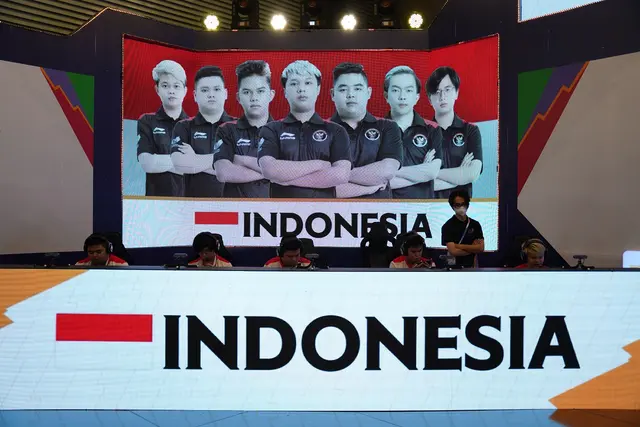 TIMNAS ESPORTS KEMBALI SUMBANGKAN MEDALI PERAK UNTUK INDONESIA DARI NOMOR MOBILE LEGENDS: BANG BANG