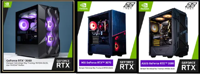 Top System Builders Indonesia Luncurkan Solusi Perangkat GeForce RTX PCs dan GeForce Esports PC, Hadirkan Performa Pamuncak bagi Gamer dan Kreator