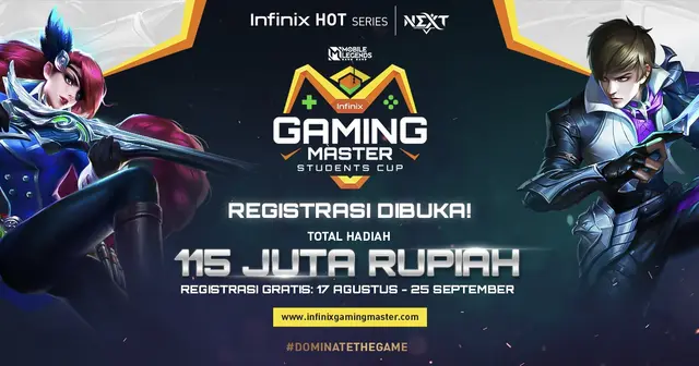 INFINIX GAMING MASTER 2022 Targetkan Partisipasi 2500 Pelajar Dalam Turnamen Berhadiah Ratusan Juta Rupiah