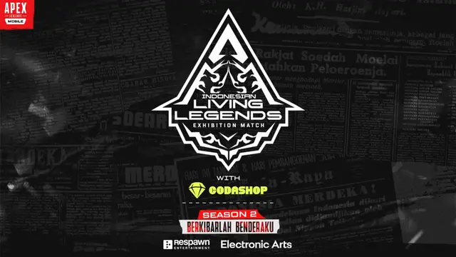 Indonesian Living Legends Apex Mobile Memasuki Season 2 dengan Total Hadiah 50 Juta Rupiah