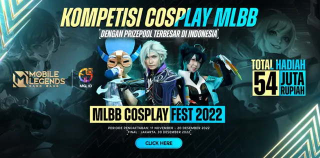 Offline Event Road to M4 dan Kompetisi Cosplay Terbesar MLBB Cosplay Fest 2022 di Emporium Pluit Mall