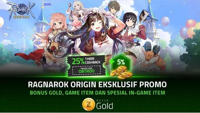 ROO Rilis di Indonesia, Razer Gold Hadir Sebagai Partner Eksklusif Ragnarok Origin, bikin mabar  makin Seru!