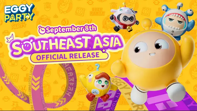 Pre-Register sekarang, dapet hadiah kemudian! Eggy Party Diluncurkan di Asia Tenggara pada 8 September