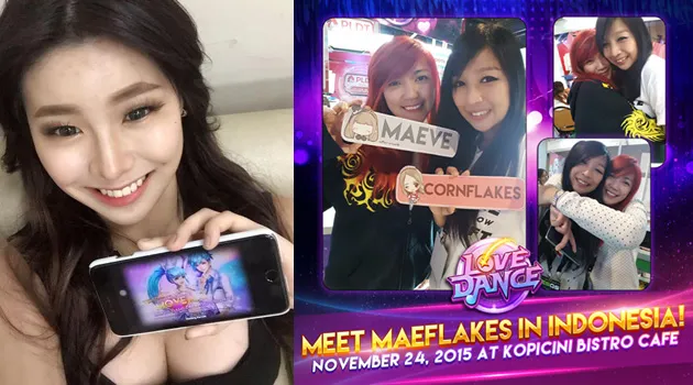 MAEFLAKE, DUO GM LOVE DANCE NAN IMUT SIAP MENYERBU JAKARTA