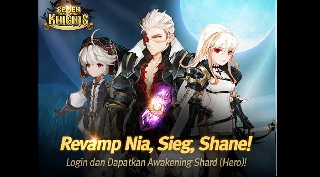 Seven Knights Meluncurkan Revamp Hero Holy Cross Crusaders