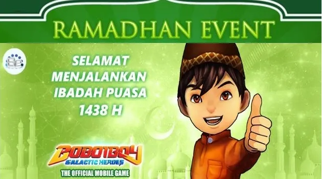 Casual RPG game BoBoiBoy: Galactic Heroes Mega Update Ramadhan