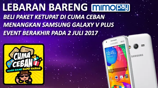 Event Ketupat Lebaran Mimopay dan Cuma Ceban
