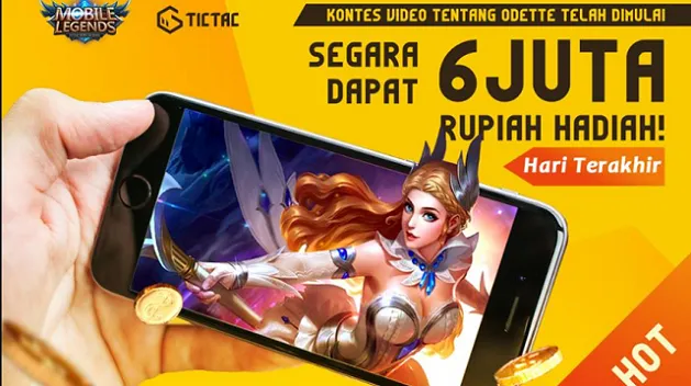 TIC TAC Umumkan Pemenang Kontes Video Odette dari Mobile Legends Total 6 Juta Rupiah