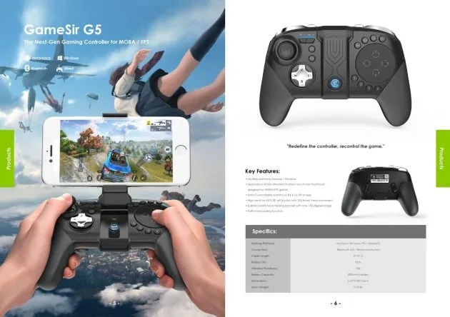 Deretan Gamepad Baru dari GameSir yang Bakal Tampil di CES 2018!