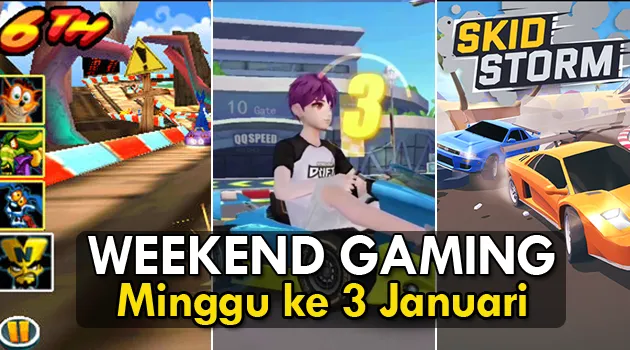 Adu kemahiran mu di tiga game mobile bertemakan "balapan" ini