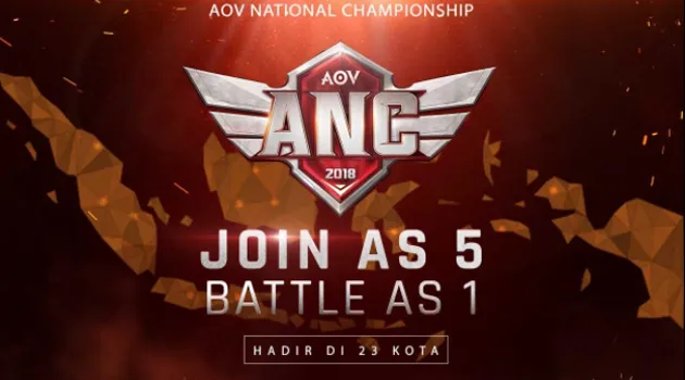 Dicari! Juara Nasional Baru di AOV National Championship 2018
