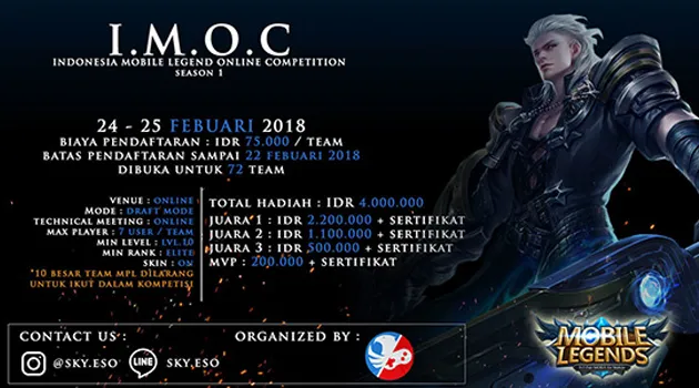 Turnamen Mobile Legends - IMOC SEASON 1