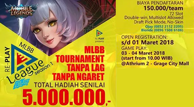 Turnamen Mobile Legends - RE-PLAY MLBB SEASON 1