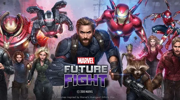MARVEL FUTURE FIGHT HADIRKAN UPDATE KEDUA INFINITY WAR