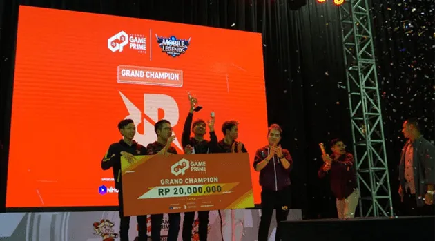 RRQ Kalahkan AEROWOLF di Final GAME PRIME MOBILE LEGENDS INVITATION