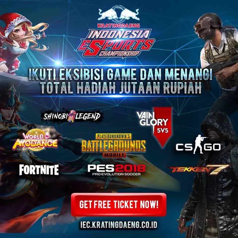 kratingdaeng IEC 2018 game
