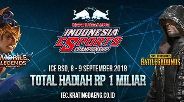 38 Team eSports siap rebut hadiah Milyaran Rupiah di KRATINGDAENG IEC 2018