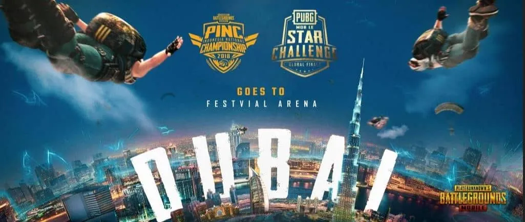 pinc 2018 dubai PUBG MOBILE 2018