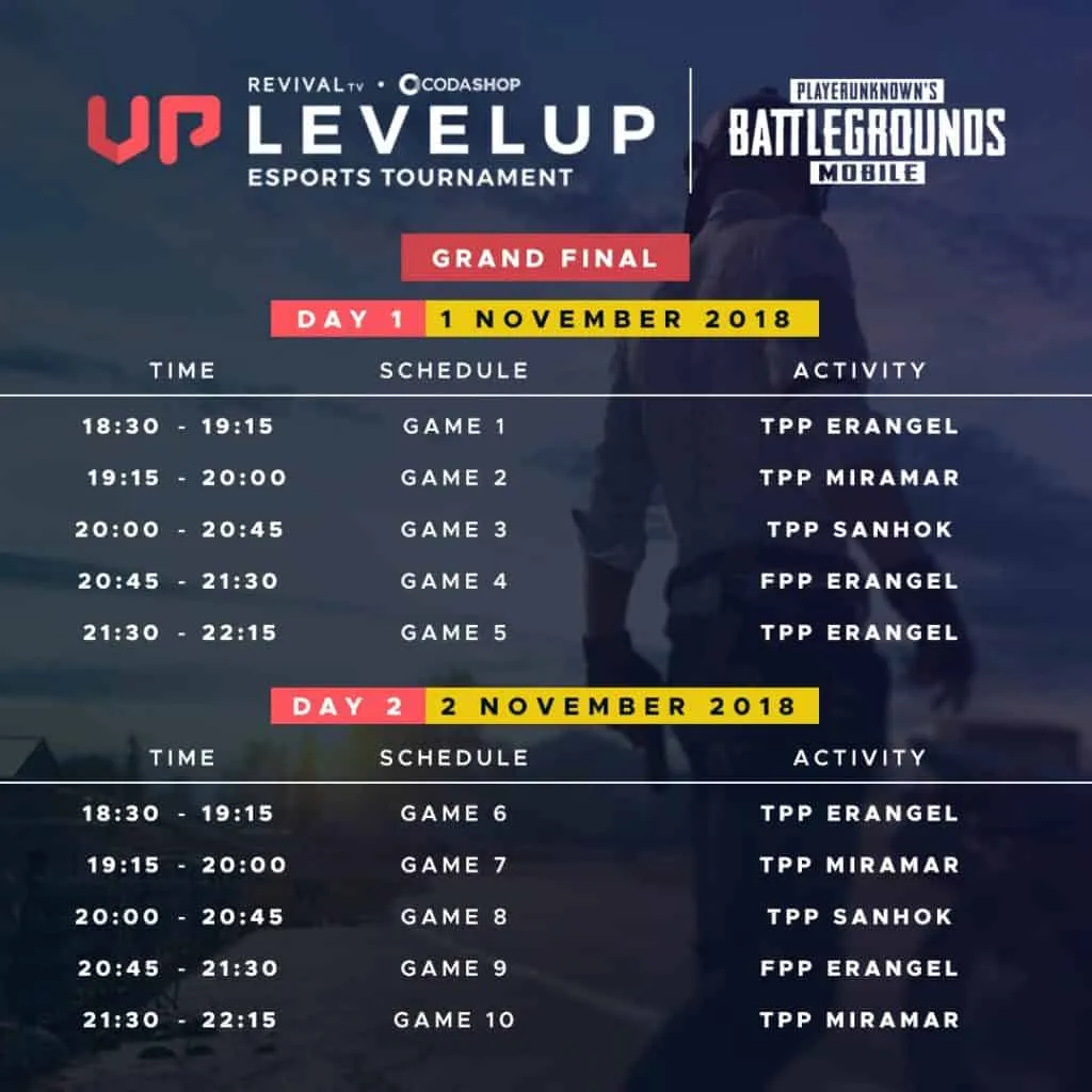 Jadwal PUBG Mobile Tournament