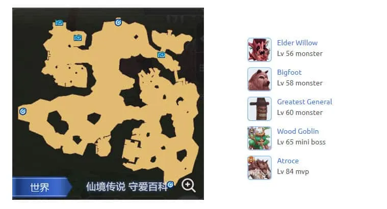 Payon-South-Field-Map-Ragnarok-M-Eternal-Love