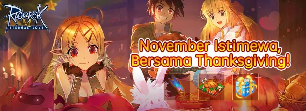 Event Thanksgiving di Ragnarok M Eternal Love, Ini Cheat Sheet nya