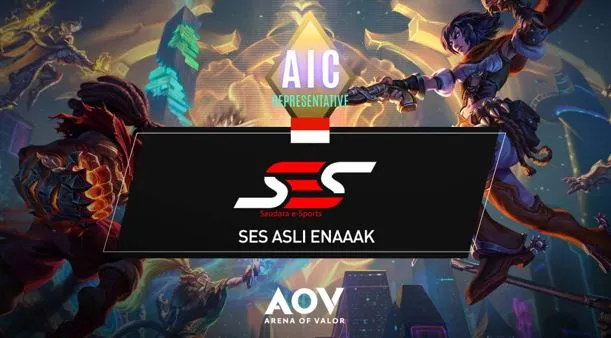 SES ASLI ENAAAK Wakili Indonesia Di AOV International Championship 2018