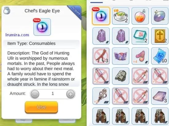 Rare Cooking Material Ragnarok
