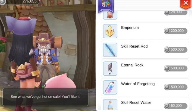 reset stat reset skill ragnarok m