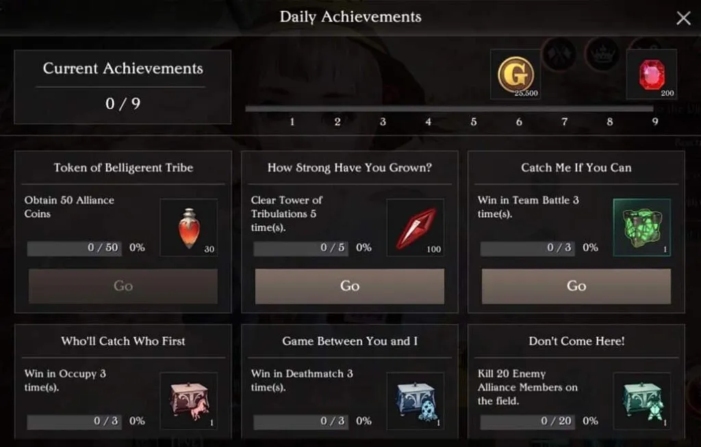 talion update
