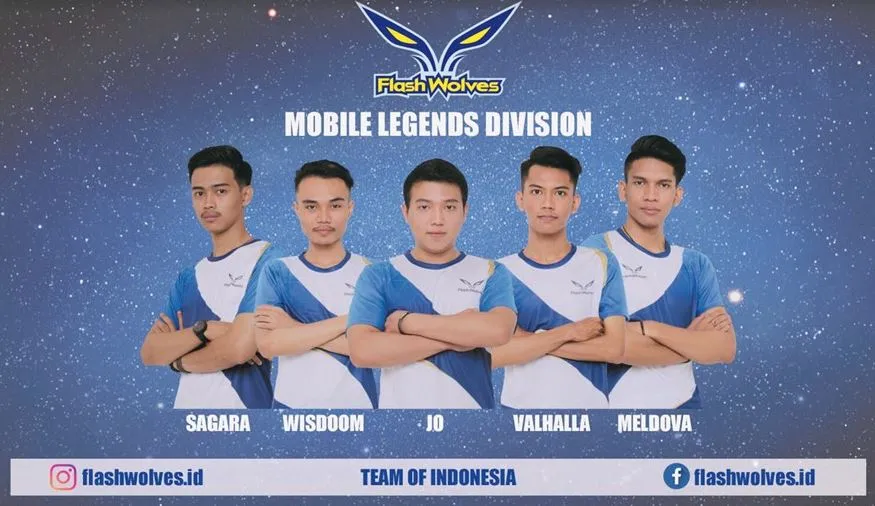 Flash Wolves membentuk tim Mobile Legends  pertamanya di Indonesia!