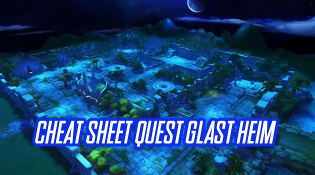 Cheat Sheet Kunci Jawaban Pertanyaan Quest Glastheim