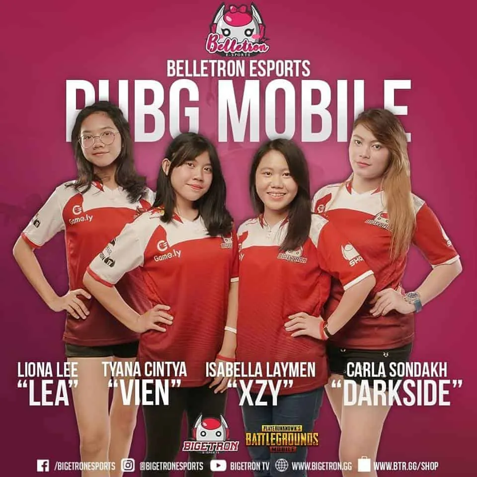 pubg m belletron esports