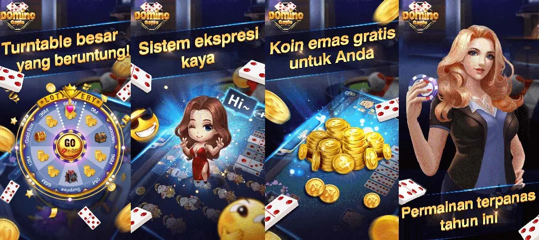 PRgame Rilis Domino Gaple, Game Mudah dengan banyak Koin Gratis