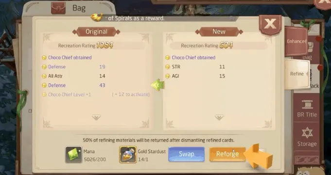 Enhance Refine Card Laplace M