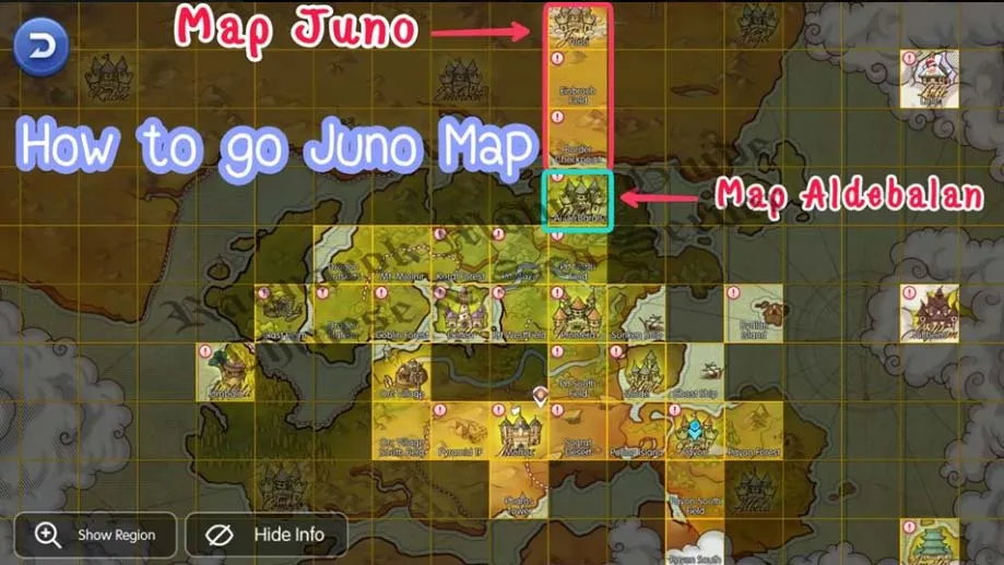 Cara ke Juno Ragnarok M
