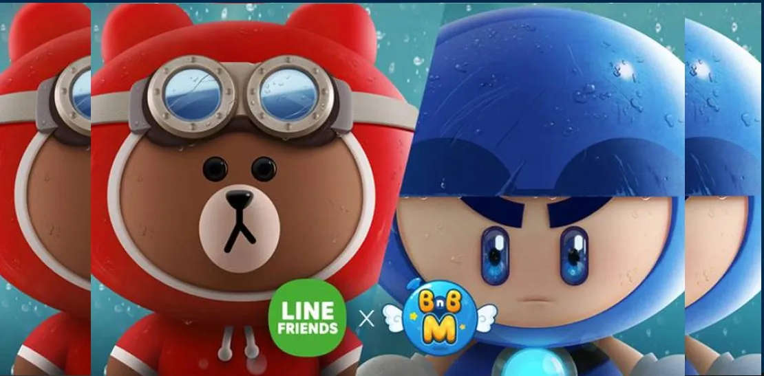Update kolaborasi Nexon, LINE FRIENDS X Crazy Arcade BnB M!