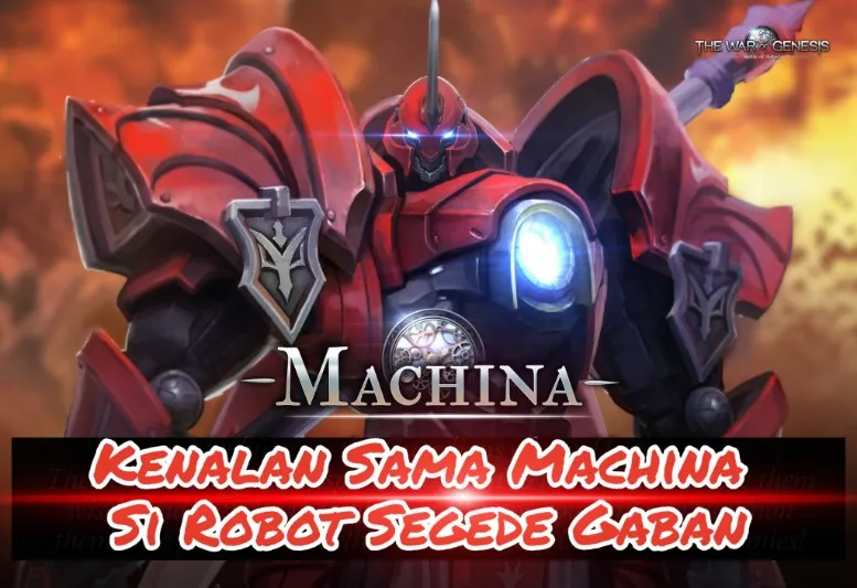 Perkenalan Machina di Game The War of Genesis
