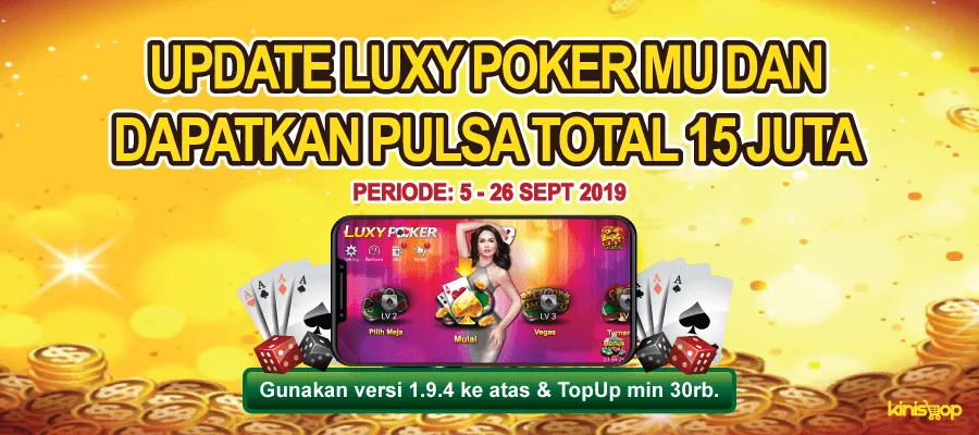 Heboh! Luxy Poker Bagi-Bagi Pulsa Telkomsel dan Indosat Total 15 Juta Rupiah